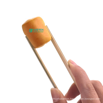 Natural Eco-friendly Bamboo Tongs Toaster Utensils Tong For Household, Kitchen